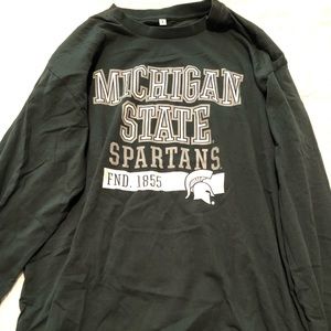 NWOT long sleeve Michigan State shirt